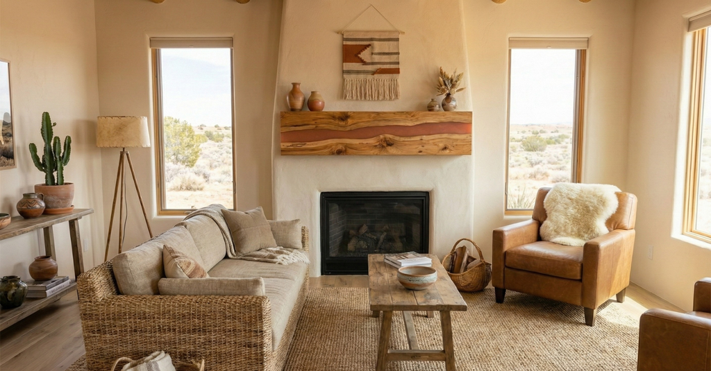 High Desert Honey | Artisanal Grain & Amber Resin Mantel