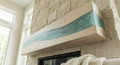 Wasatch Mist | Mountain Canyon Mist Live-Edge Mantel